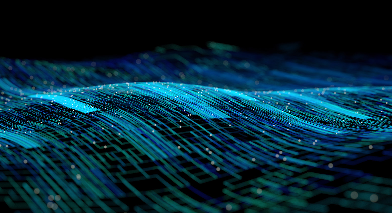 Linhas estruturais azuis