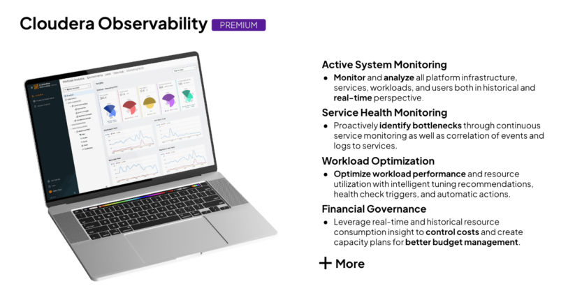 Imagem: Recursos do Cloudera Observability