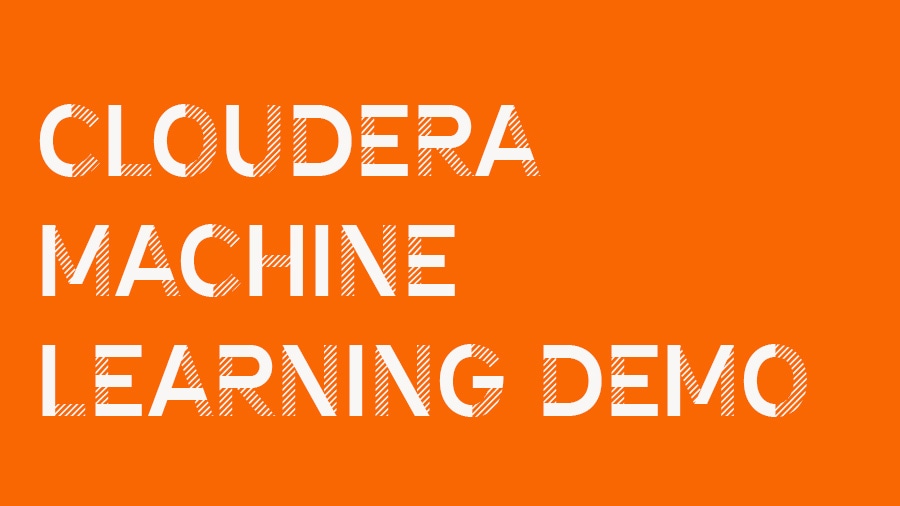 Demonstração do Cloudera Machine Learning