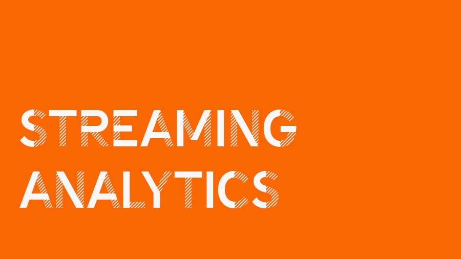 Streaming Analytics video