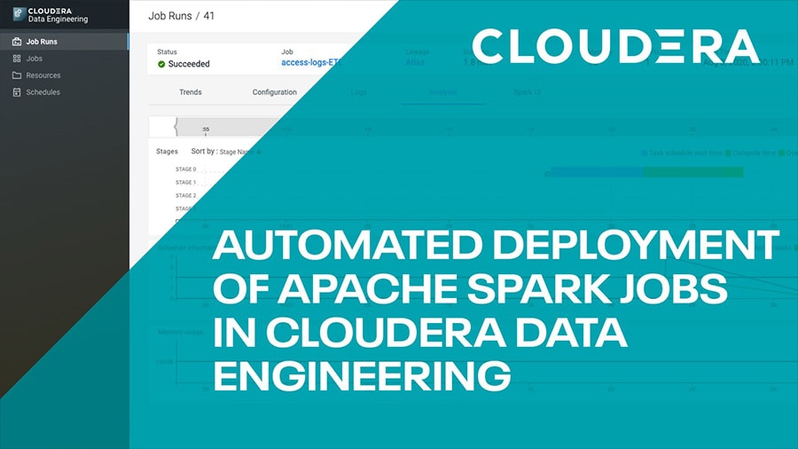 Implantação automatizada do Apache Spark Jobs no Cloudera Data Engineering