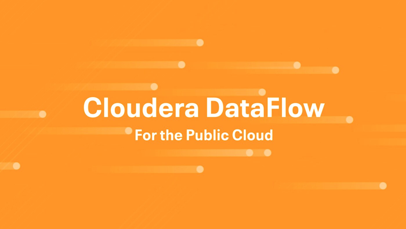 Vídeo de visão geral do Cloudera DataFlow for Public Cloud
