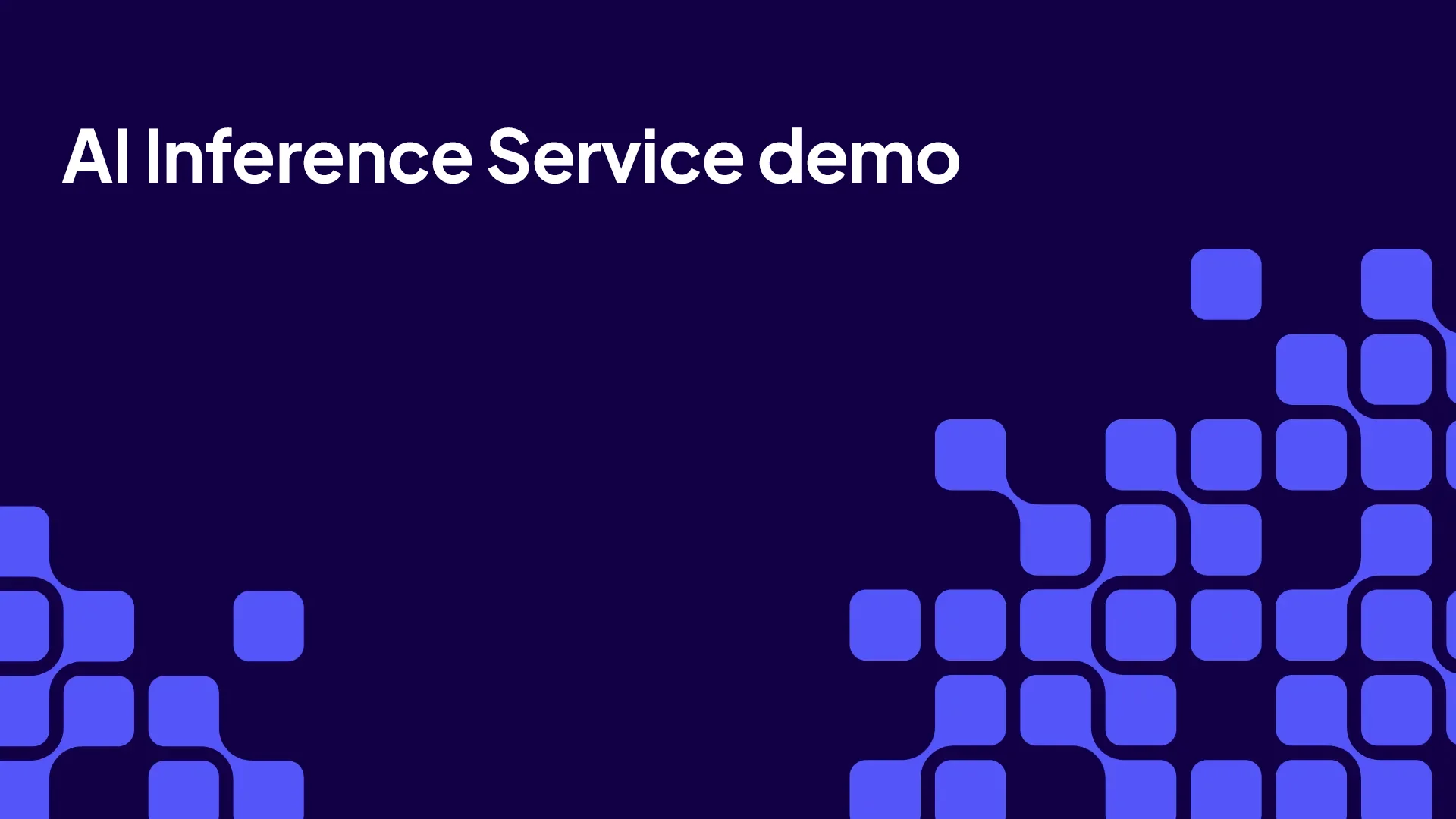 Miniatura de vídeo de demonstração do AI Inference Service