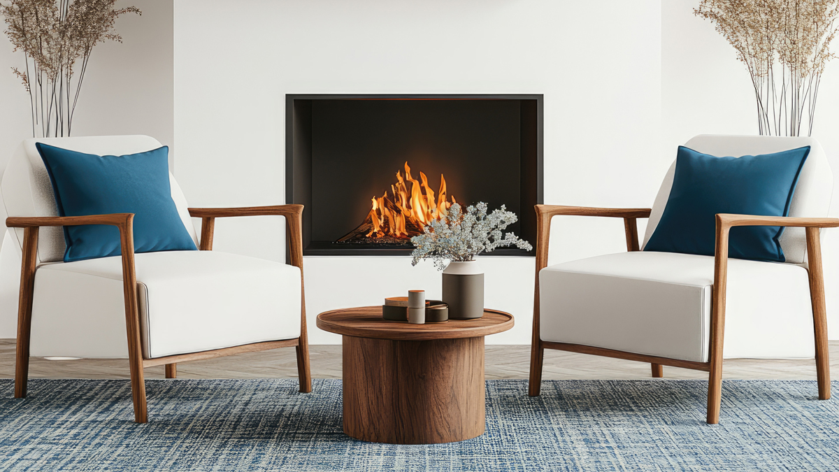 Bate-papo em torno da lareira