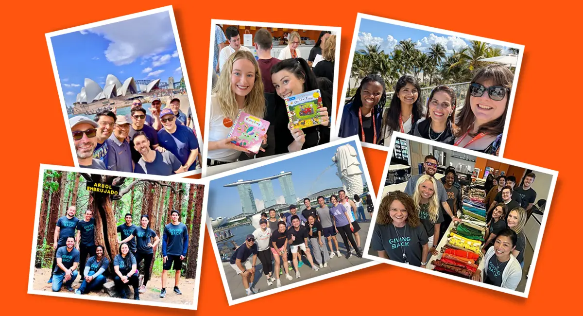 Foto de funcionários da Cloudera