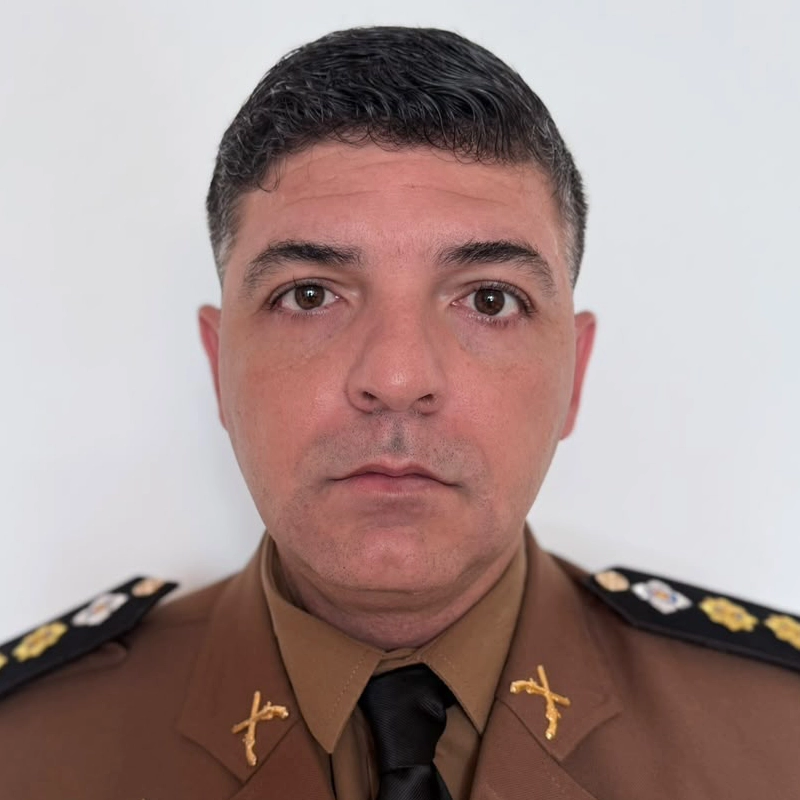Frederico Martins de Paula Neto, Lieutenant Colonel and Commander of the Data Management and Analysis Center at PMMG