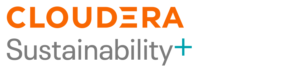 Logotipo da Cloudera Sustainability