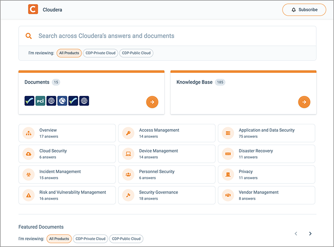 Captura de tela da Central de Confiança do Cliente