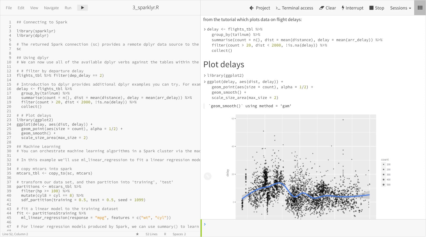Captura de tela de ciência de dados automática